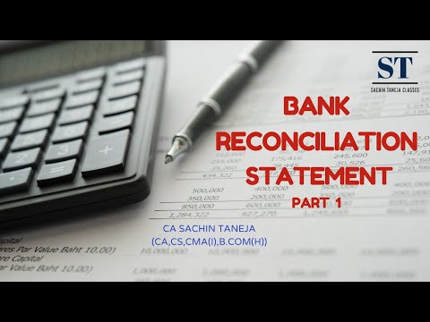 Bank Reconciliation Statement | Part 1 | Cash Book | Passbook | Pure Concept | CA Foundation | CBSE