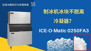 餐馆制冰机冰块不掉下来是什么问题？电磁开关烧了Ice O Matic ice machine wouldn't release ice, Relay was burned out