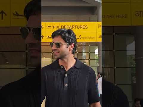 Vivek Dahiya Spotted Arriving at the Airport