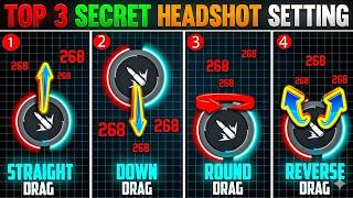 Free Fire Headshot Settings 2026 🔥 | Pro Sensitivity + Best HUD Settings ⚡ | FF Max