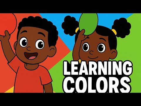 Learn Colors with Joy and Jabbar! #learncolors #joyandjabbar #colors #cartoon #KidsAnimation #kids