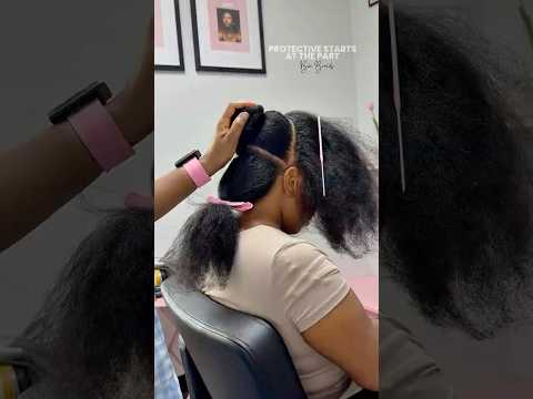 SMALL KNOTLESS BRAIDS CLEAN PARTS