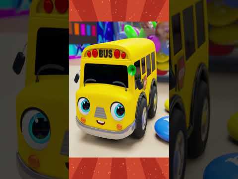The Friends On The Bus Go Bus Bus Bus | All Through The Town #short3d #shortsviral #shortsyoutube