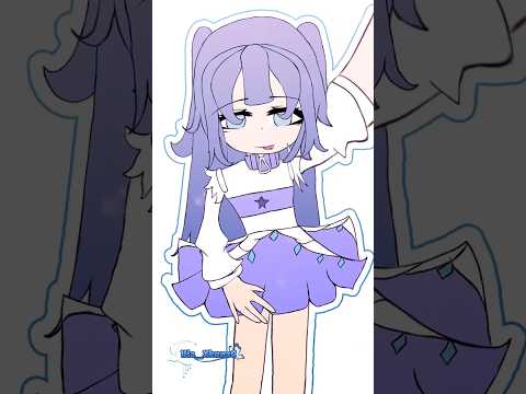 persepective trend, but.. fail? #gacha #art #animation #latetrend #shorts #fyp