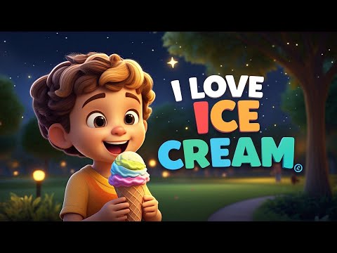 Ice Cream 🍦 | I love ice cream | Nursery Rhyme | Urdu Hindi Poem for Kids | @DooDahDoo