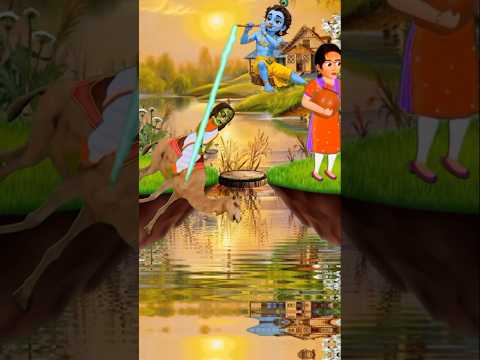 Hu Ru Ru 🫣 Jay Shree Krishna 🤯 Shree Krishna Song @Chhotu_Khan Video's#shortsfeed​ #ytshorts​ Vfx