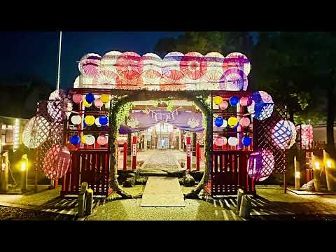別小江神社 夜間参拝
