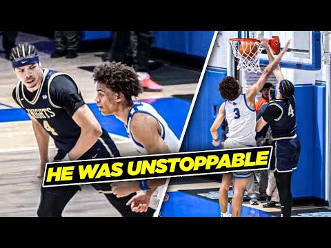 #1 Ranked Player Tyran Stokes Goes NUTS In CIF Open Division Playoffs!