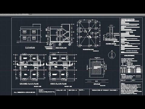 Column Reinforcement Details in Autocad | Structure Design Question  Answer -Exercise #1| CAD CAREER