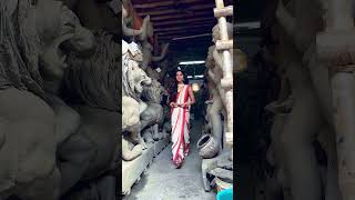 Mahalaya 2023 @DebchandrimaSinghaRoy  look by @rudrasaha8977  #durga #mahalaya #debchandrima