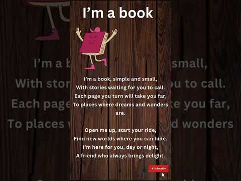Poem for kids book | english poem for kids | #shorts #knowledgetreasure