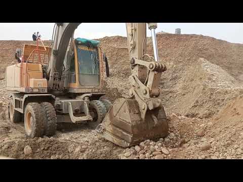 Gold mining work kohat shakardara Pakistan legL work site video