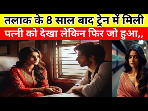 तलाक के 8 साल बाद ट्रेन में मिली पत्नी, फिर जो हुआ देखकर रो पड़ोगे | emotional story #crimekikahani
