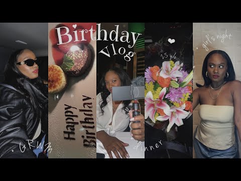NEW YORK VLOG Birthday edition  l  girls night out + surprise dinner, dates + spa and more