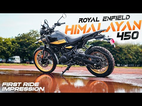 Royal Enfield Himalayan 450 – First Ride Impression!(Malayalam)