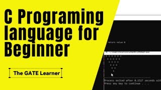 How to print star patterns in C | C Programming Tutorial for Beginners by The Gate Learner