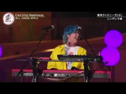音楽の日　東京ディズニーランド　シンデレラ城Mrs.GREEN APPLR 『carrying happiness』