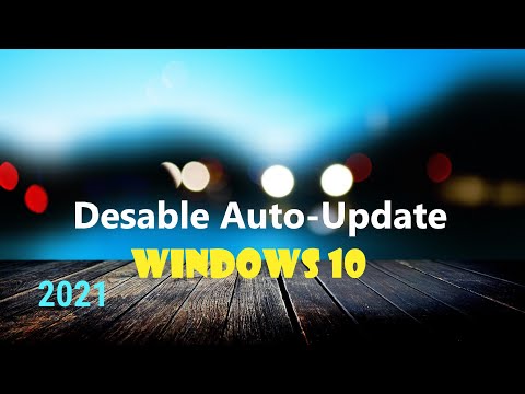 Windows 10 Auto-Update | Disable Auto-update 2021 | disable updates windows 10