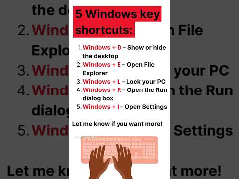 🚀 Top 5 Windows Key Shortcuts You Should Know!  top 5 windows shortcuts