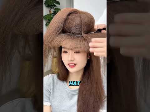 Hat out of hair 😱 #douyin #korean #bts #blackpink #asmr