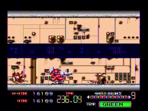 Browning (Riot/Telenet, 1991) PC Engine Playthru on original hardware
