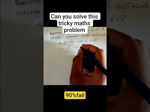 Tricky maths problem | #mathsproblems #maths #olympiad