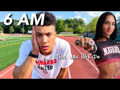 i tried Netflix "CHEER" Star Gabi Butler’s Morning Routine *intense