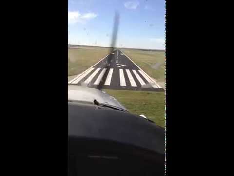 10/16/2014 KIDP First to land on the newly resurfaced runway