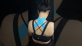 Taping For Tech Neck #techneck