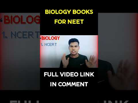 BEST BIOLOGY BOOKS FOR NEET 2024 & NEET 2025#neet2024 #neet