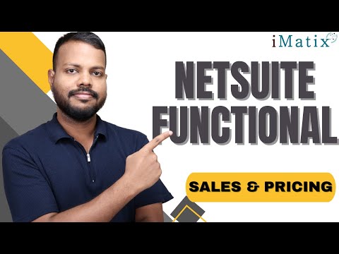 NetSuite Functional Sales and Pricing | Sales and Pricing in NetSuite Functional | iMatix