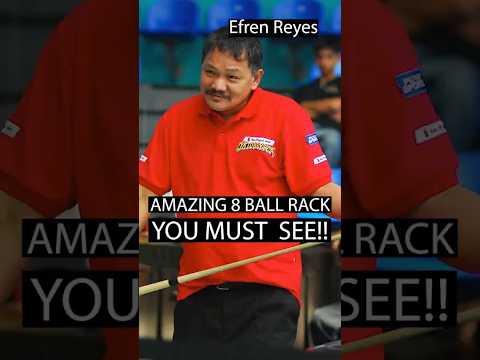 How Does He Do THIS?! Efren Reyes’ CRAZY 8-Ball RunOUT! 🎩