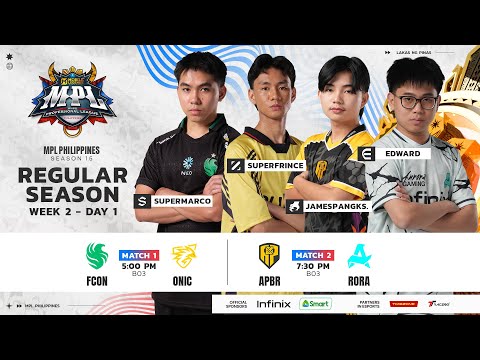 🔴 LIVE | MPL PH S15 | FILIPINO - Week 2 Day 1