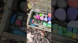 Sylvia is a fierce protector of all forests, starting with this rock. #streetart #shorts