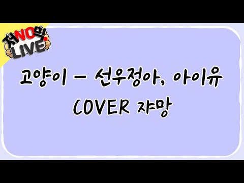 고양이 커버 (고양이 - 선우정아 , 아이유) 【쟈망 / 저노믹 라이브】