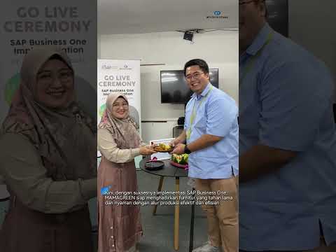 Go Live SAP B1 | Mamagreen Pacific |  Manufactur Industry