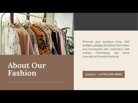 Edweb Solutions Fashion Boutique App Development Company | App Developer Atlanta | +1 (770)334-9640