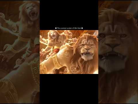 Rudra Roop of Shri Hari #narsinghavatar #mahavatarnarsimha #sanatandharma #trending