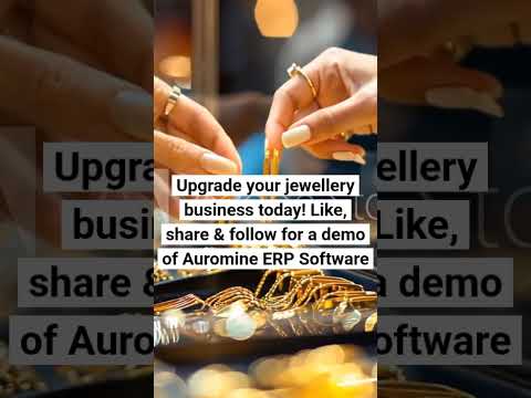 Make Jewellery Shop Management Easy with Auromine ERP