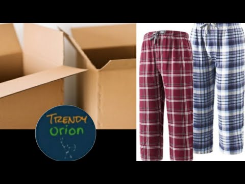 Pajama Unboxing/Precautions to take before Unboxing Online Purchasesed Products - Trendy Orion