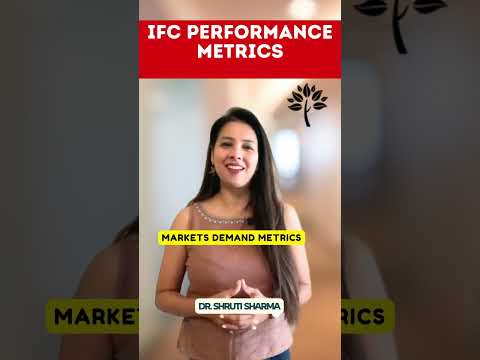 IFC Performance Metrics for ESG success. #sustainability #climatechange #education #worldbank