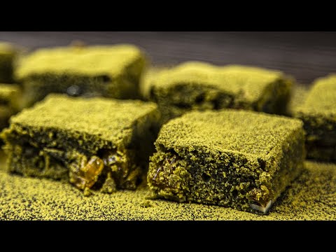 Matcha Green Tea Brownies | สูตรบราวนี่ชาเขียว หอมๆหนุบหนับ |OOH Kitchen