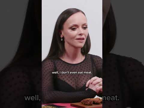 Christina Ricci: "Who wants to eat someone you don't like"?