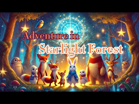 Adventure in Starlight Forest/Sleep Story for Children/Sleep Meditation for Kids