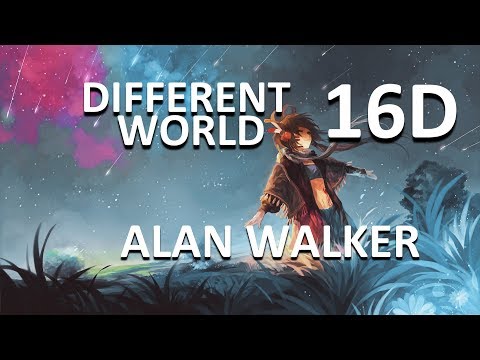 Alan Walker | Different World | ( 16d remix + lyrics ) | [Headphones Recommended ]