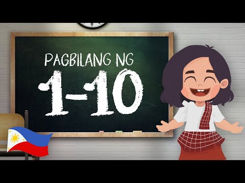 PAGBILANG 1-10 | TAGALOG | Hiraya TV