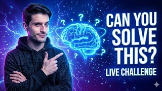 Only Genius Minds Can Solve This! 🔥 Live Maths Puzzle Game Challenge
