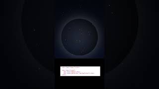 Mesmerizing Moon Animation in Pure CSS | Night Sky Effect | No JavaScript
