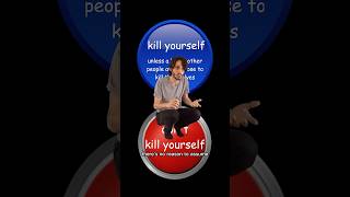 Should you press the blue button?