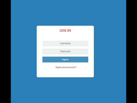 Log in page Design Using HTML CSS Imran's IT Zone #imransITZONE #logINpage #HTML#CSS#TECHNOLOGY#ITBD